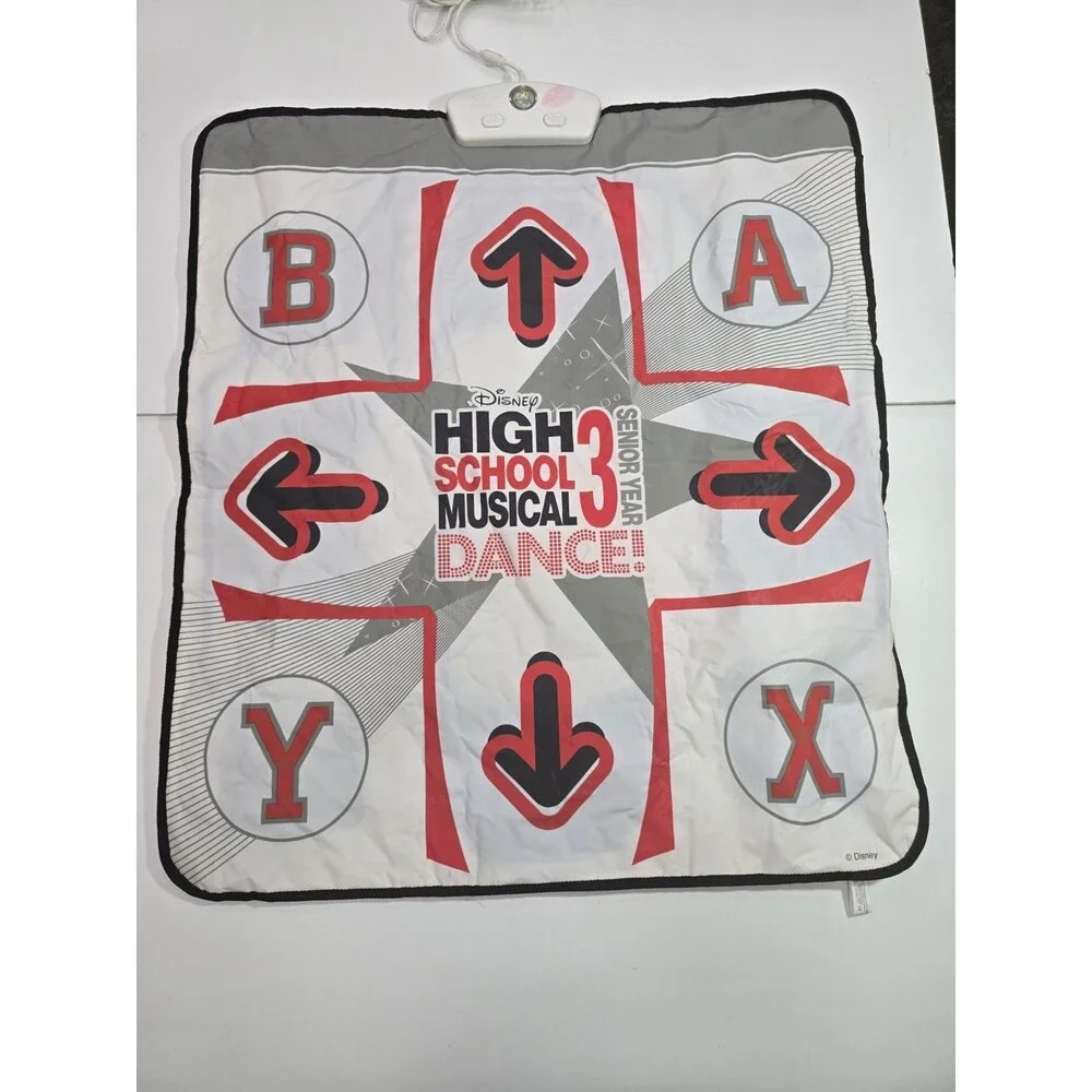 Microsoft Xbox 360 Disney High School Musical 3 Tested Dance Pad Mat Only